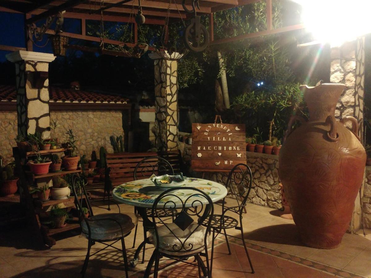Villa Macchione Маттината Экстерьер фото